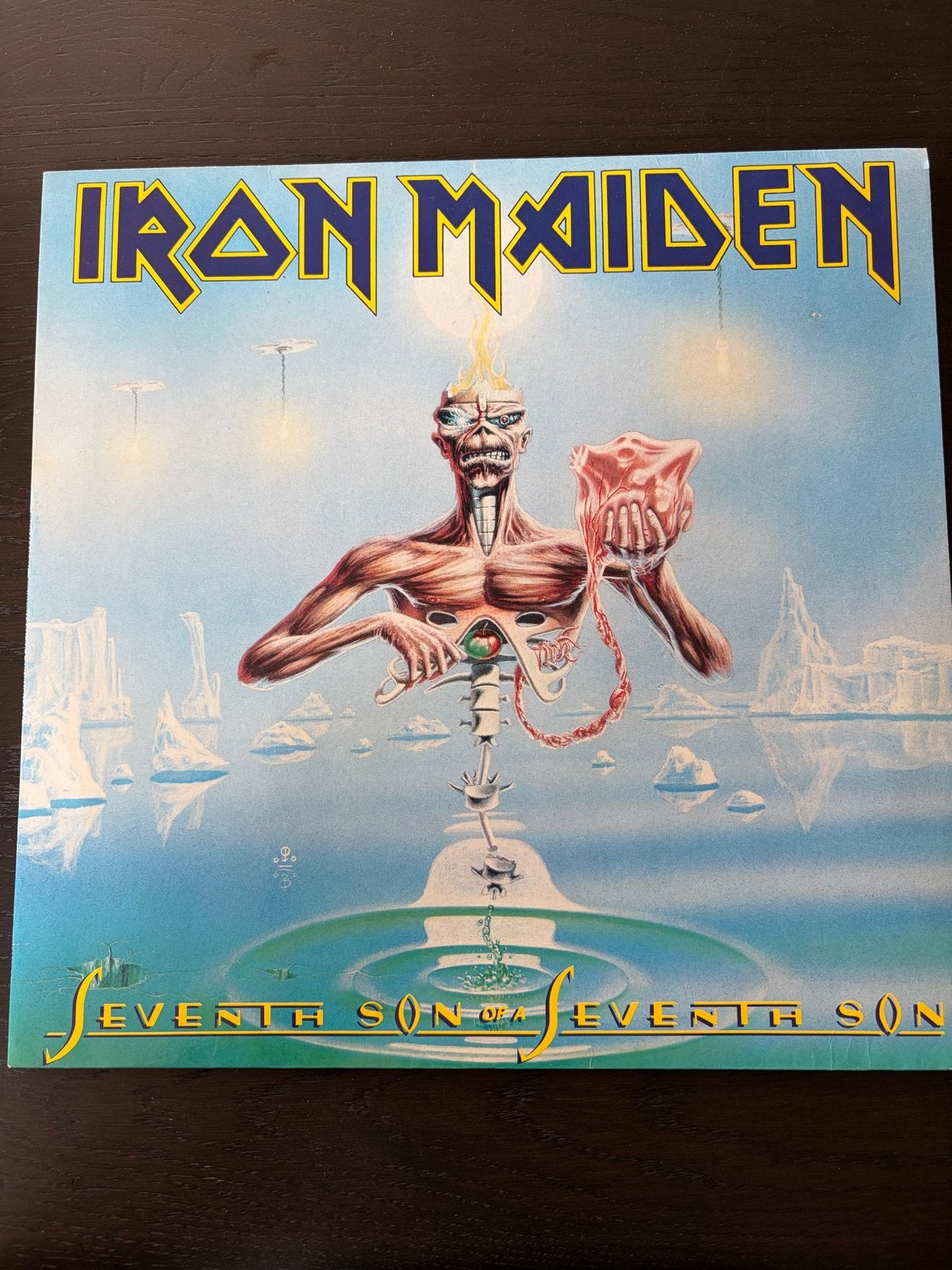 Iron Maiden - Seventh Son of a Seventh Son LP 1988, Ophalen, LP, Gebruikt, Hard Rock