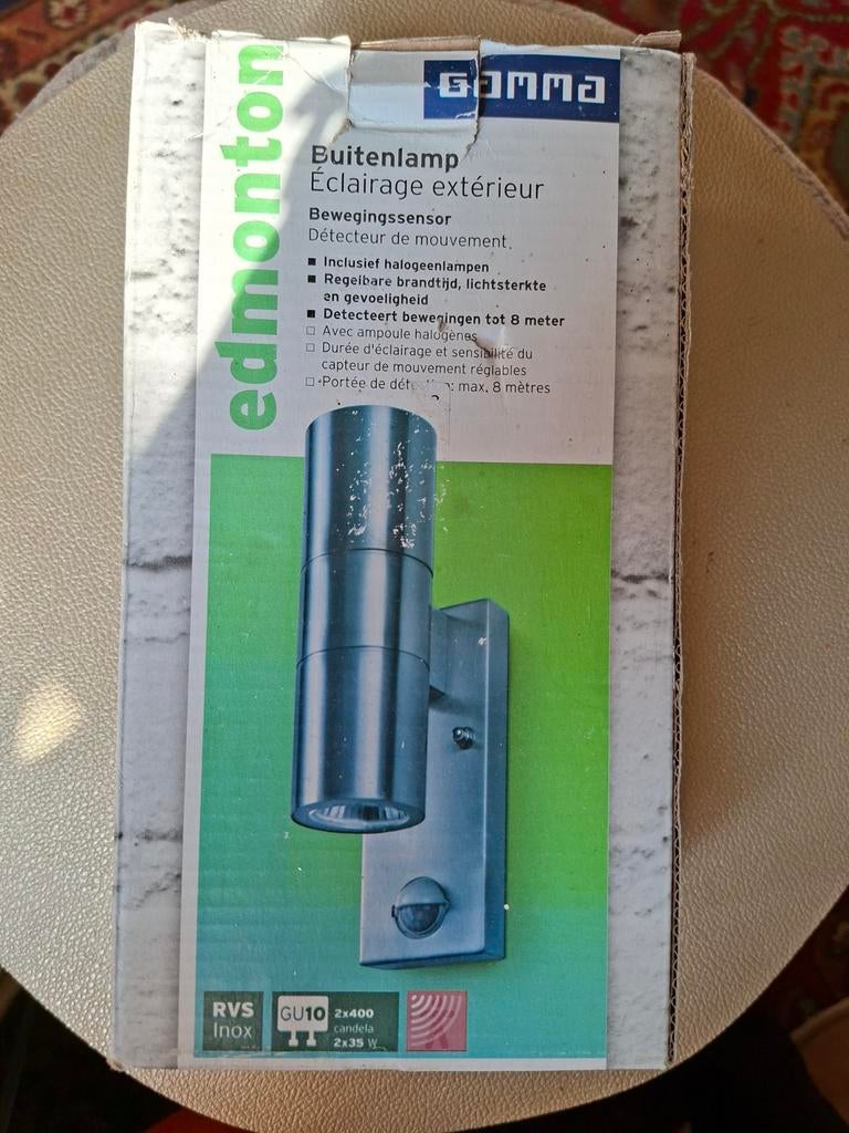 Edmonton Buitenverlichting + sensor, Ophalen of Verzenden, Overige typen