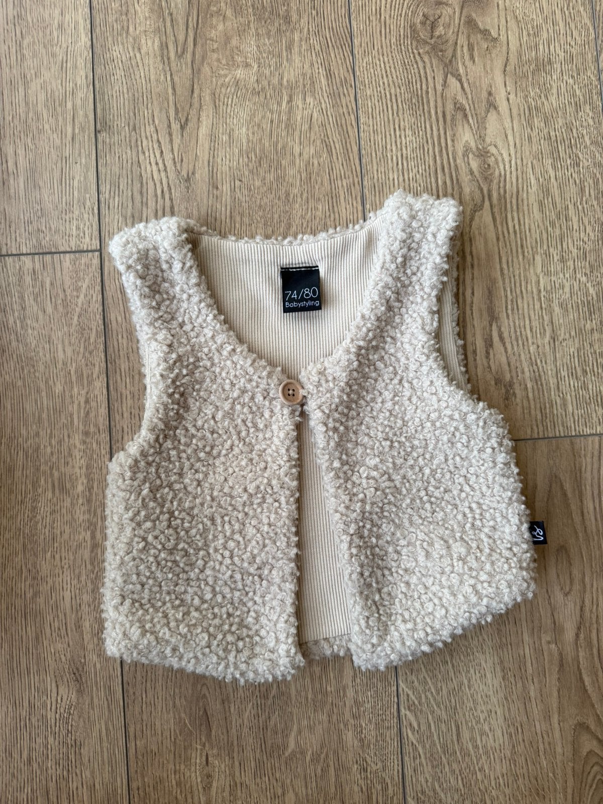 Baby gillet babystyling maat 74/80, Ophalen of Verzenden, Zo goed als nieuw, Jongetje of Meisje