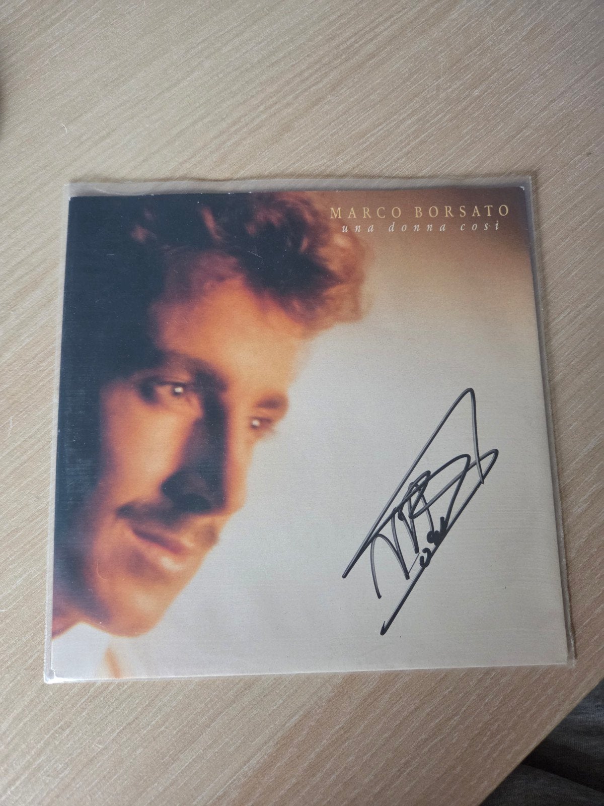 Marco Borsato - Una Donna Così (Gesigneerde Vinyl Single), Ophalen of Verzenden, Zo goed als nieuw, EP, Nederlandstalig