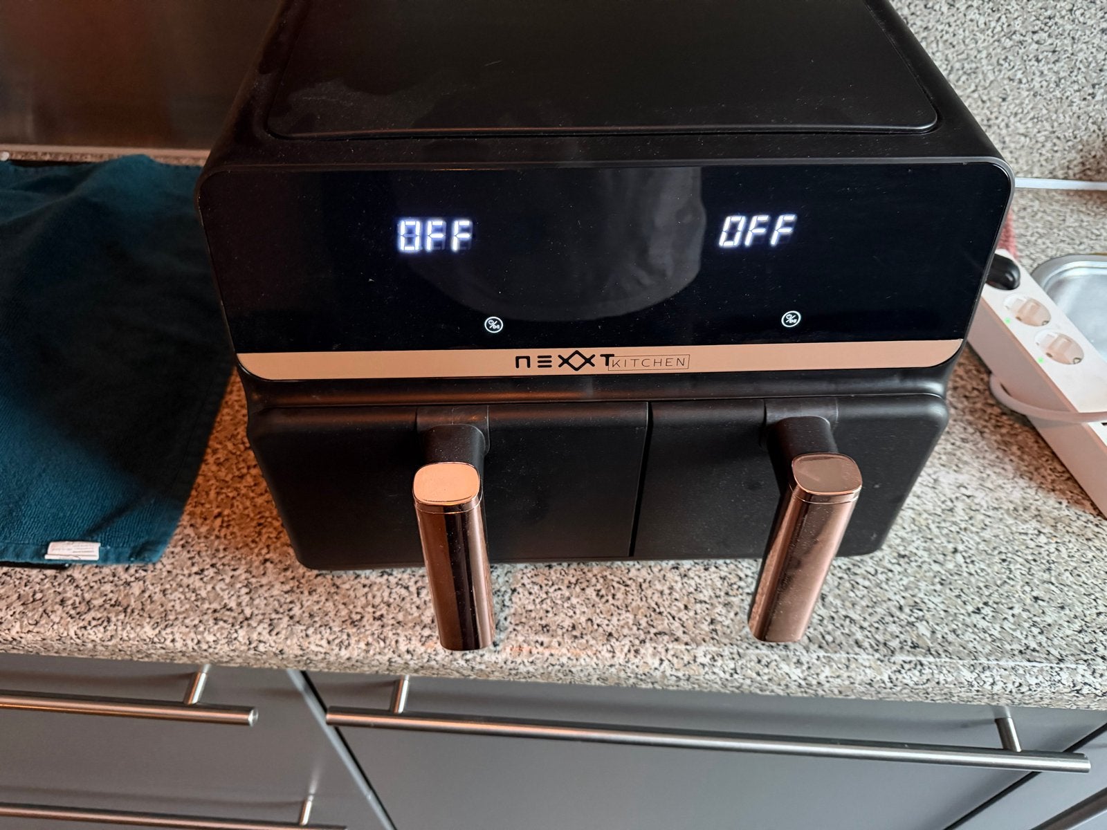 Nextt Kitchen Dual Airfryer - Zo goed als nieuw, Ophalen, Zo goed als nieuw