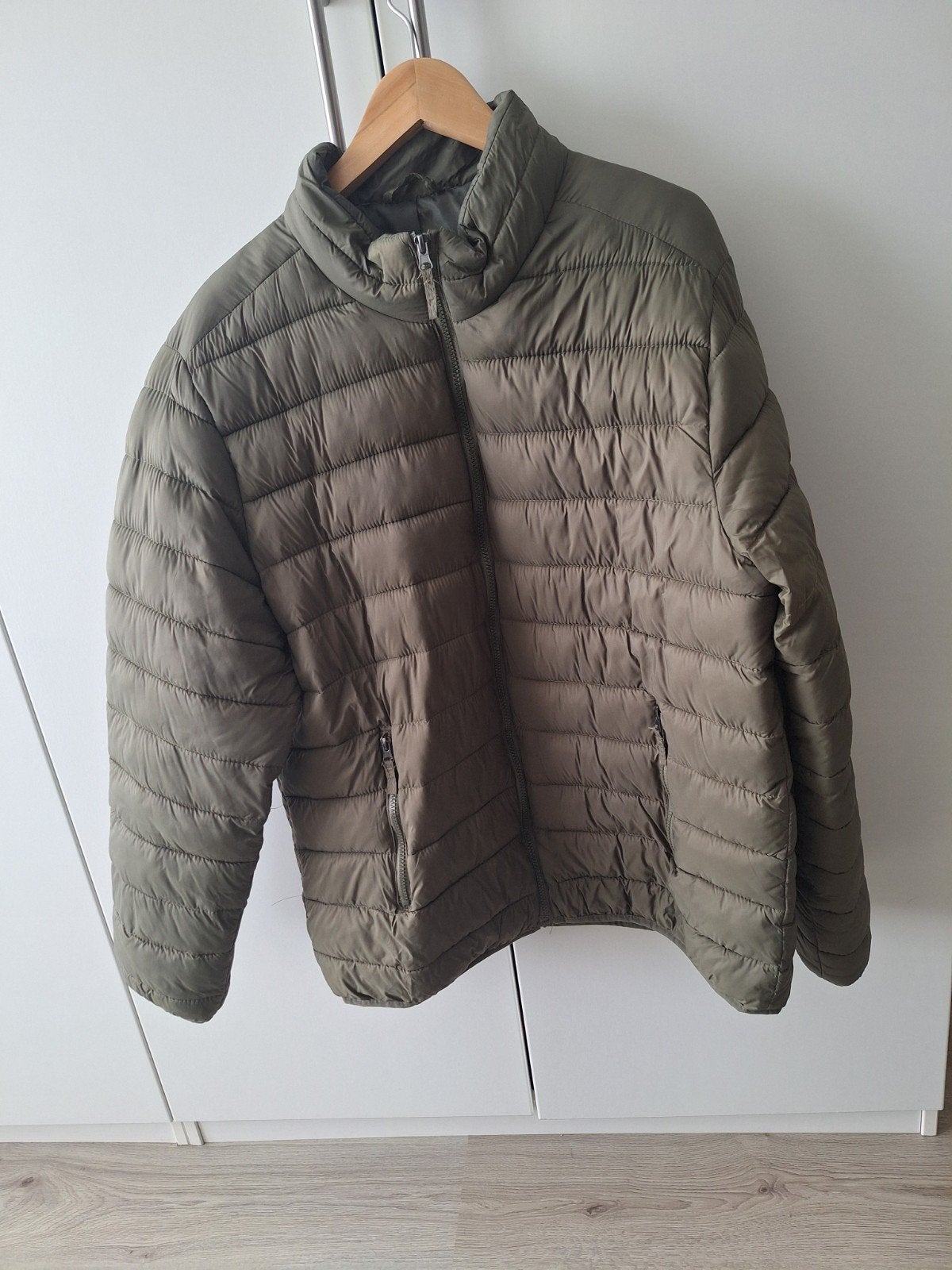 Heerlijke legergroene tussendoorjas - Maat XL, Identic basic, Overige kleuren, Maat 56/58 (XL), Ophalen of Verzenden