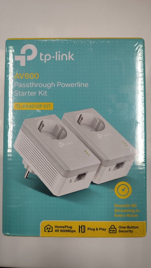 TP-Link TL-PA4010P KIT, Ophalen of Verzenden, Nieuw, Tp link, deco, powerline, p7, p9, router
