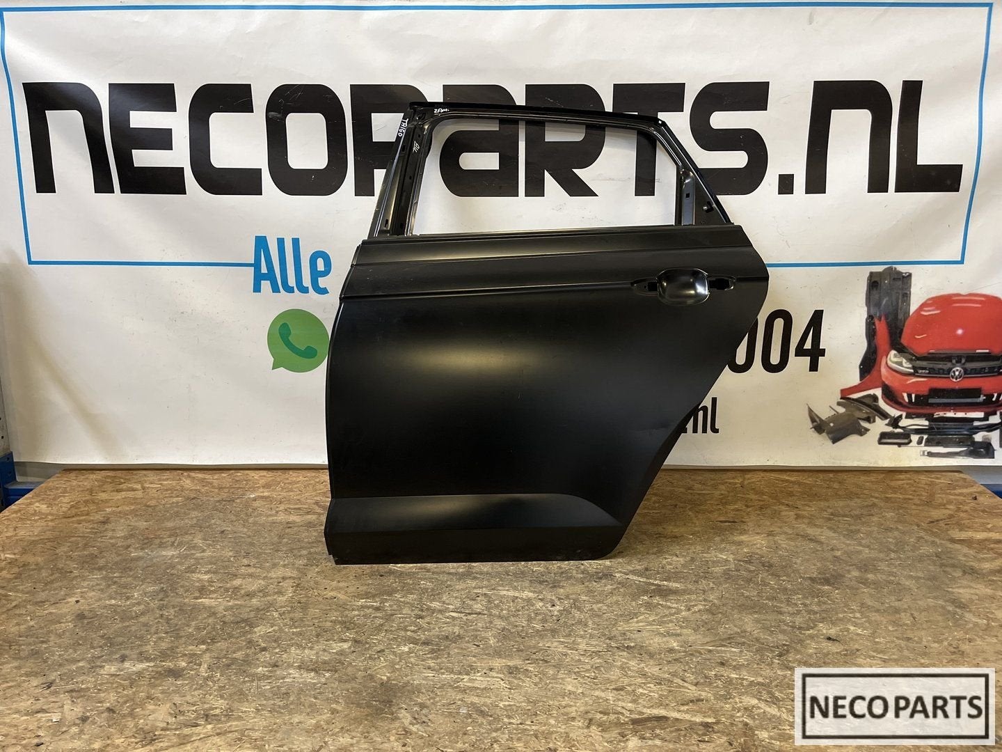 VOLKSWAGEN POLO 2G PORTIER DEUR ORIGINEEL, Gebruikt, -, Volkswagen, -