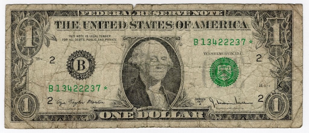 USA 1 Dollar 1977, Verzenden, Noord-Amerika