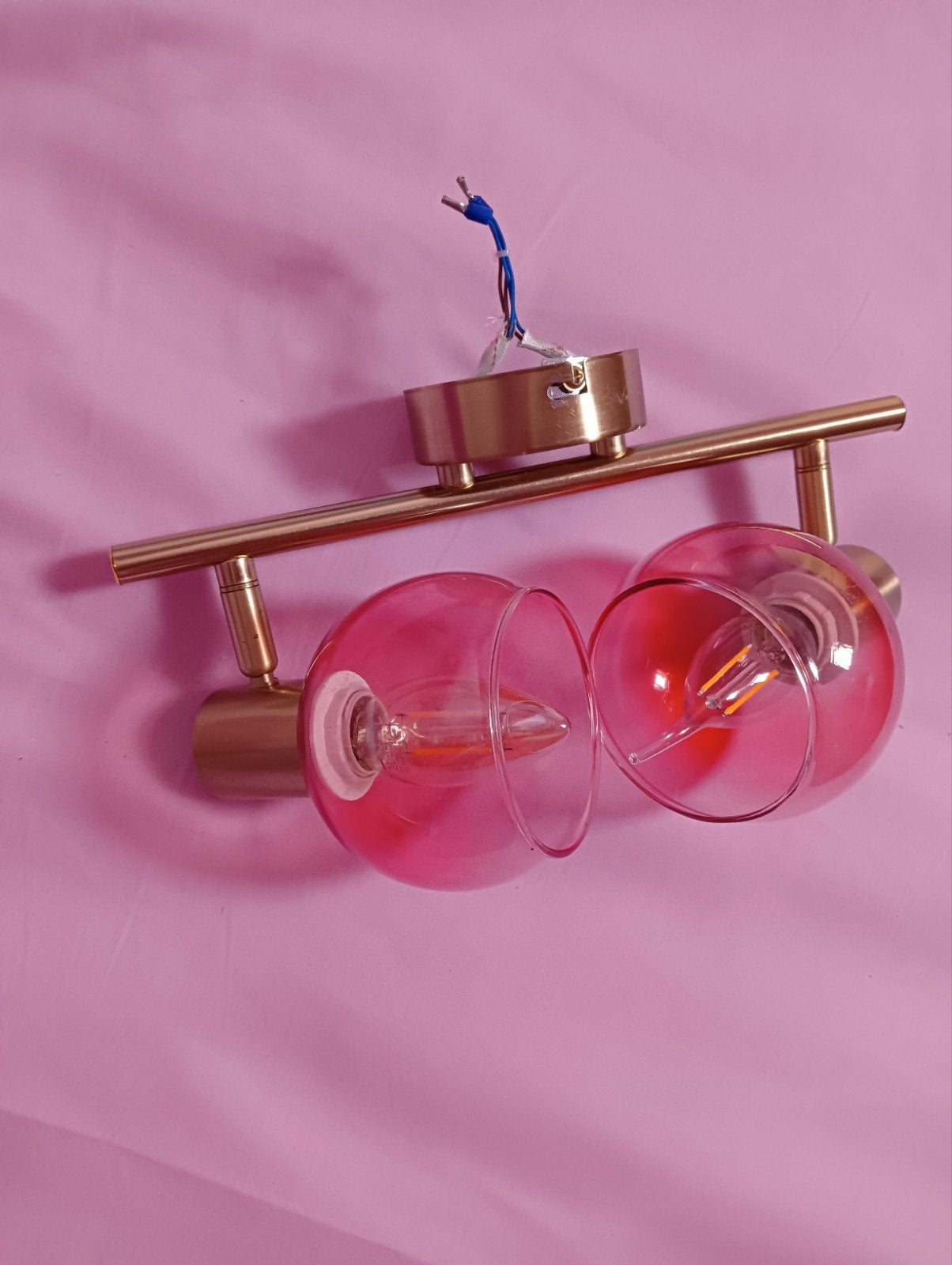 Nieuwe lamp, Ophalen