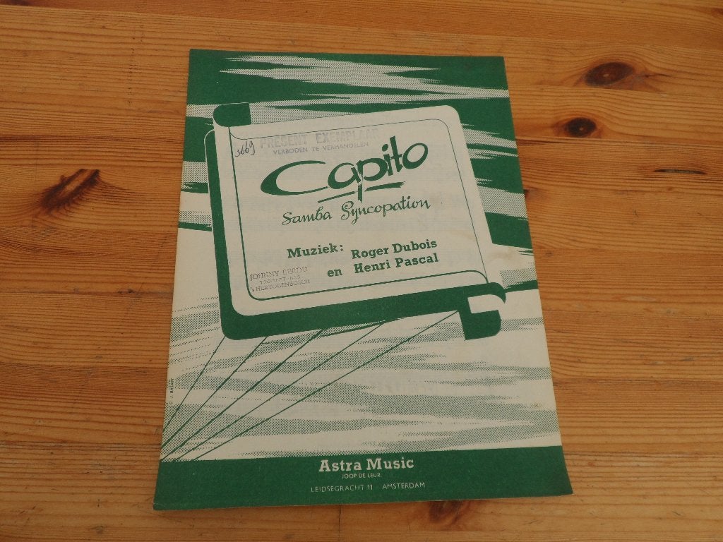Capito - dubois / pascal, Gebruikt, Gitaar, Ophalen of Verzenden, Artiest of Componist