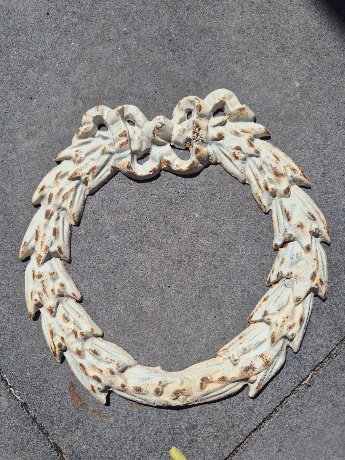 gietijzeren wandhanger met strik, Ophalen of Verzenden