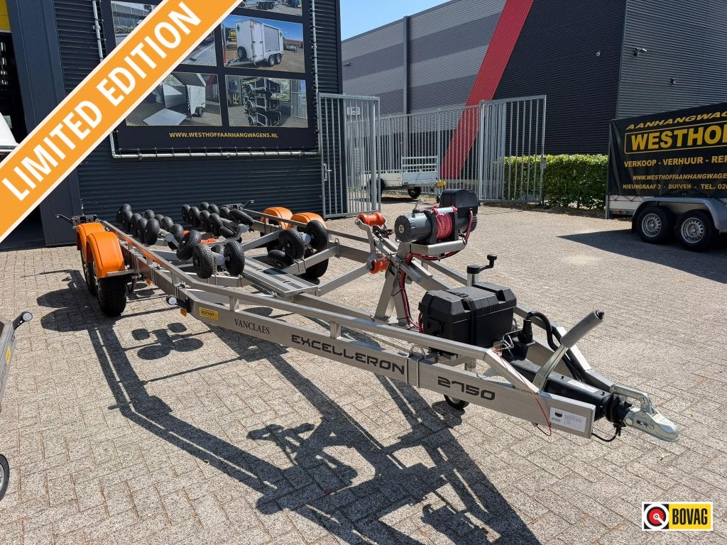 WAT EEN TOPPER**SUPER DIKKE VANCLAES GYRO 2750-650 NW.STAAT, Watersport en Boten, Boottrailers, Gebruikt