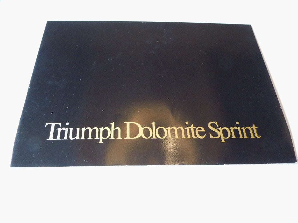 Triumph Dolomite Sprint, Verzenden, Zo goed als nieuw, Overige merken