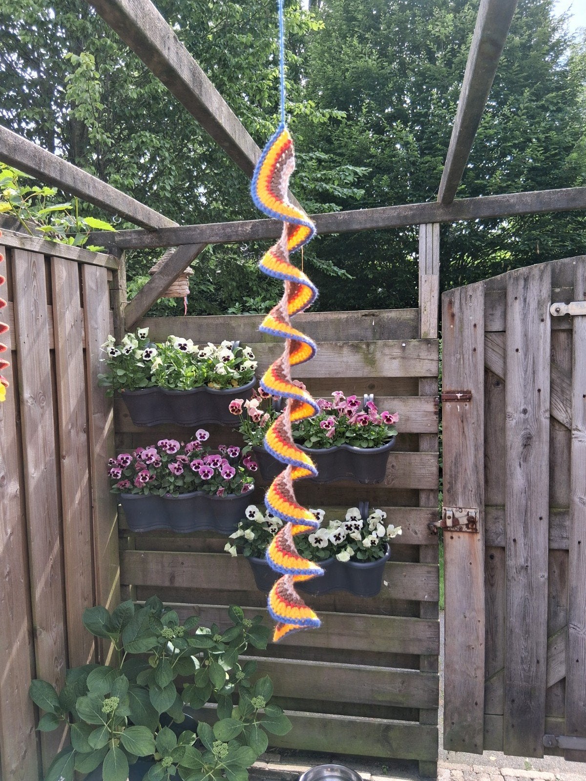 Nieuw gehaakte windspinner / windhanger, Ophalen of Verzenden, Nieuw