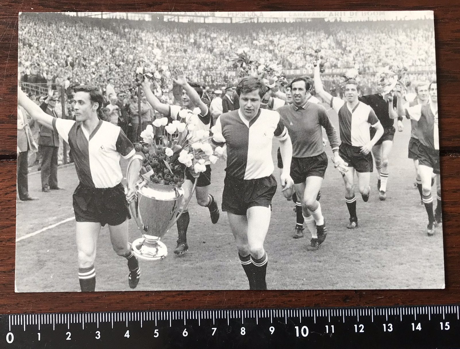 Oude Foto Europa Cup Feyenoord uit 1970  van KNVB, Ophalen of Verzenden, Zo goed als nieuw, Feyenoord