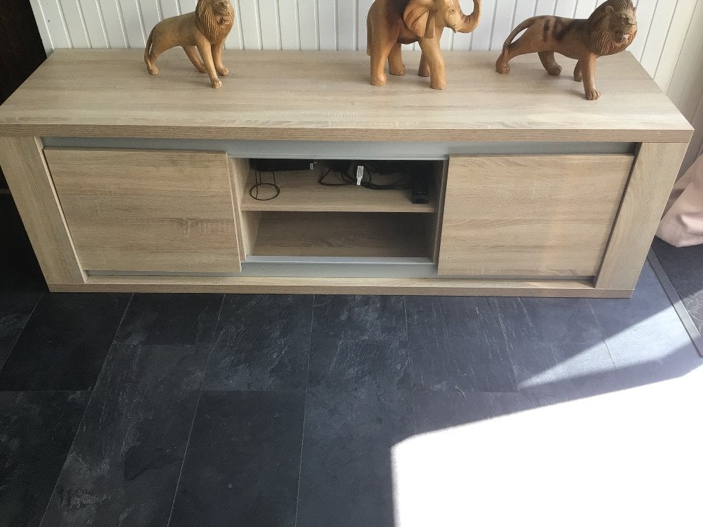 Dressoir kleur grenen, Ophalen, Overige materialen, 150 tot 200 cm, Zo goed als nieuw