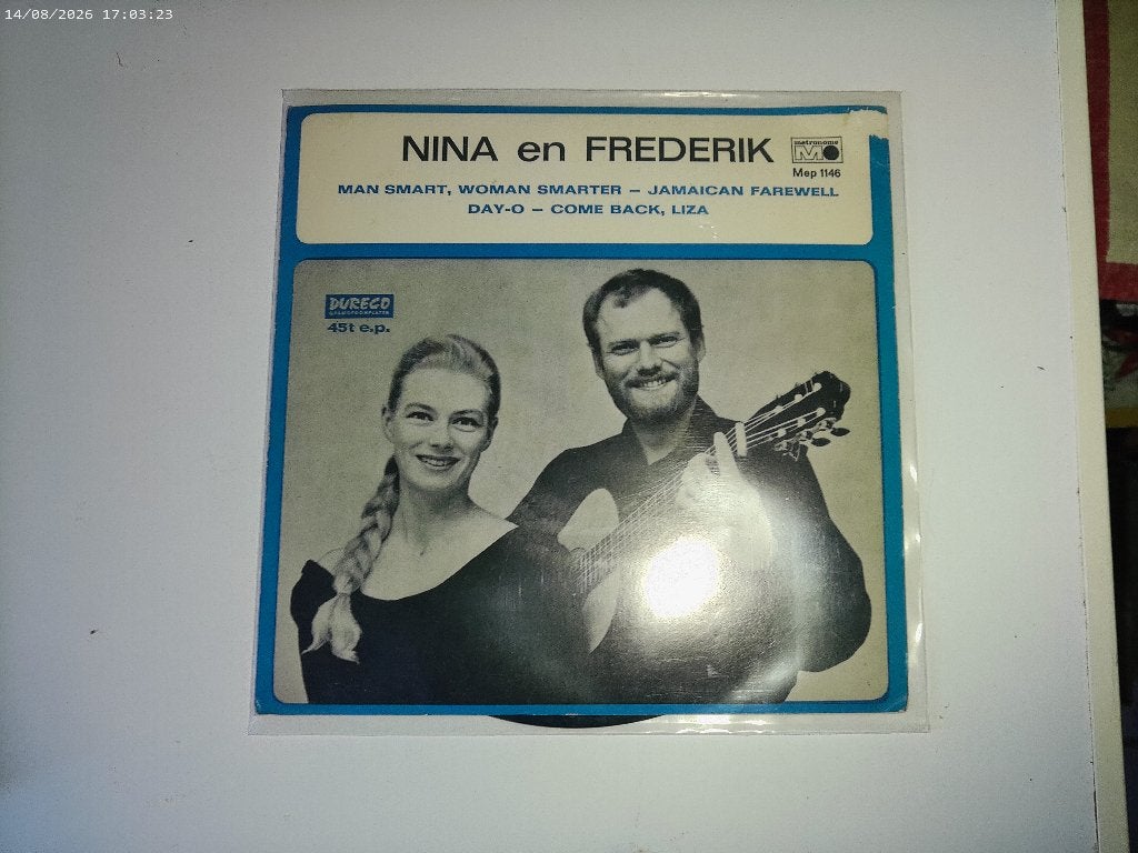 Nina & Frederik - EP, Cd's en Dvd's, Vinyl Singles, Gebruikt, 7 inch, Pop, EP