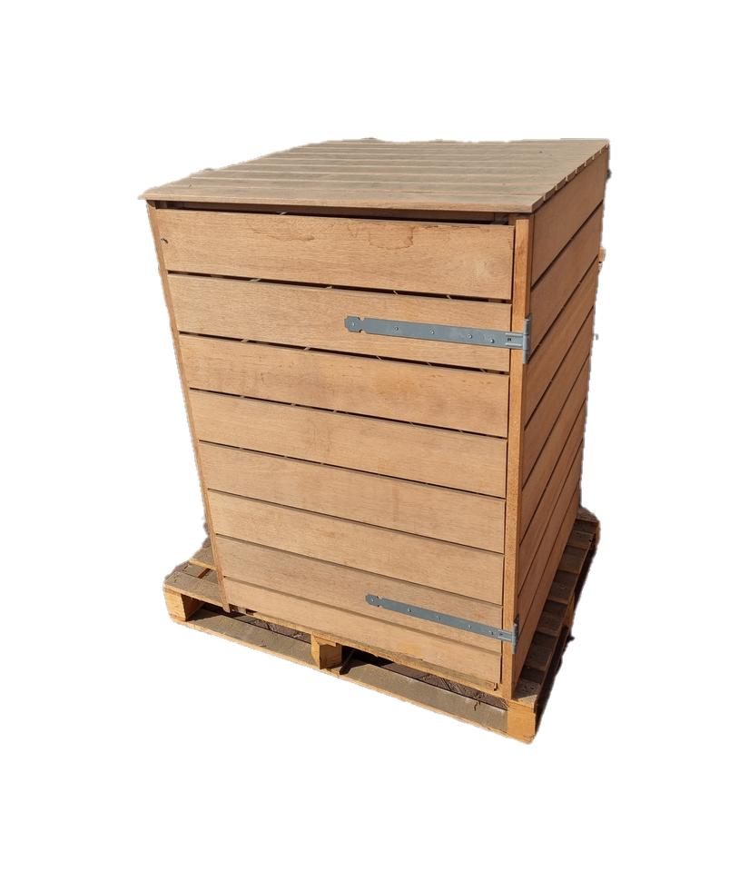 Container berging - Hardhout
