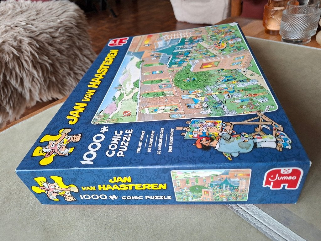 Legpuzzel Jan van Haasteren 1000 stukjes, Hobby en Vrije tijd, Ophalen, 500 t/m 1500 stukjes, Gebruikt, Legpuzzel