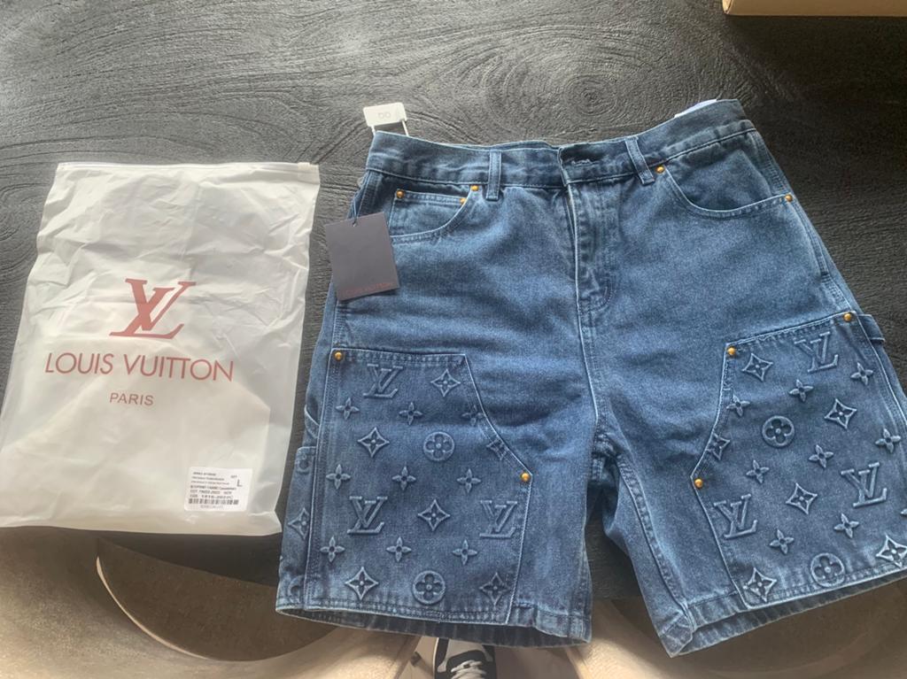 Louis vuitton broek, Ophalen, Nieuw, Maat 52/54 (L), Blauw