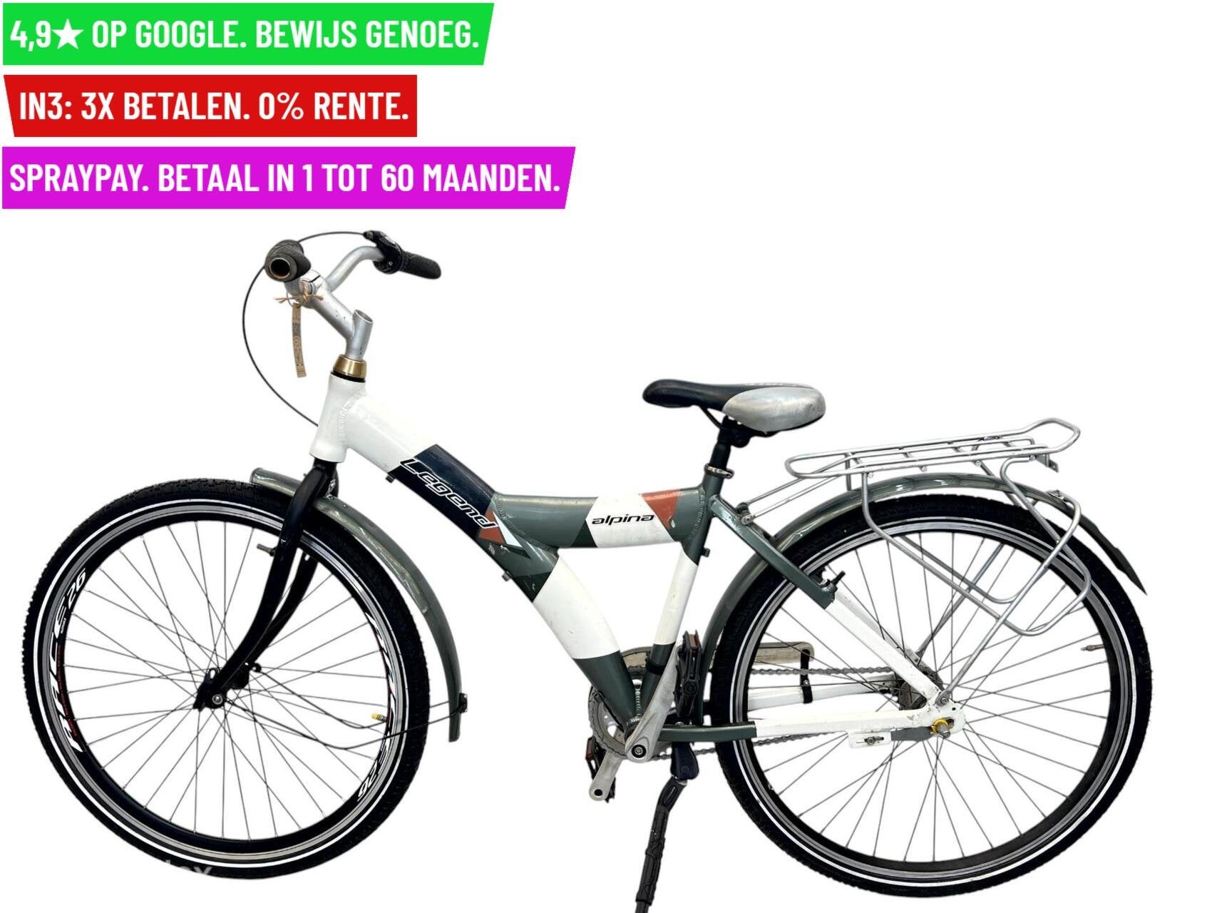 Meisjesfiets Alpina Legend 24"/26cm/3ver - Garantie/Levering, Fietsen en Brommers, Fietsen | Heren | Herenfietsen, Overige merken