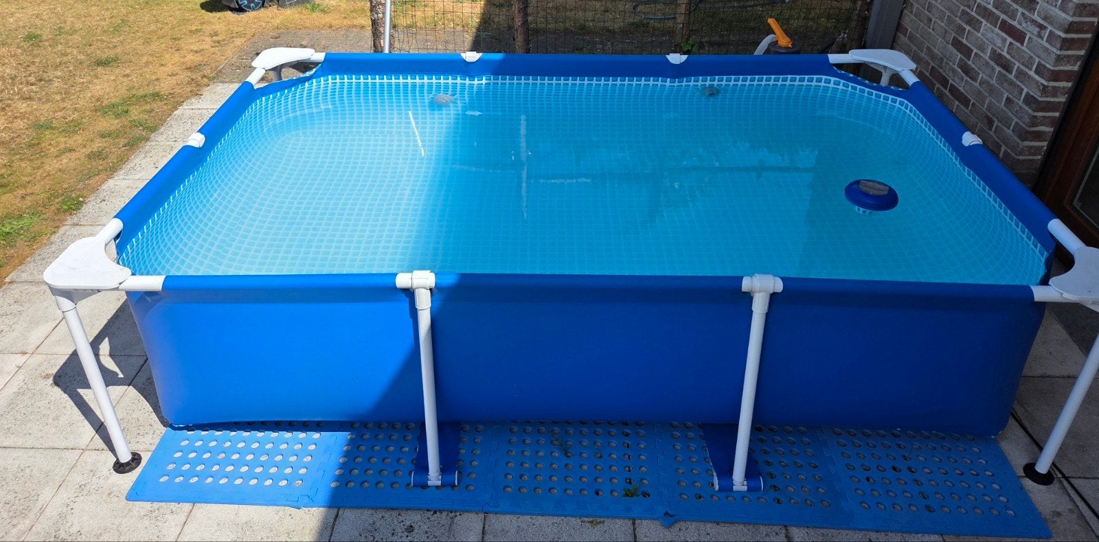 Intex Zwembad 260x160cm met Zandfilter en Accessoires, Ophalen, Minder dan 80 cm, Opzetzwembad, 200 tot 400 cm