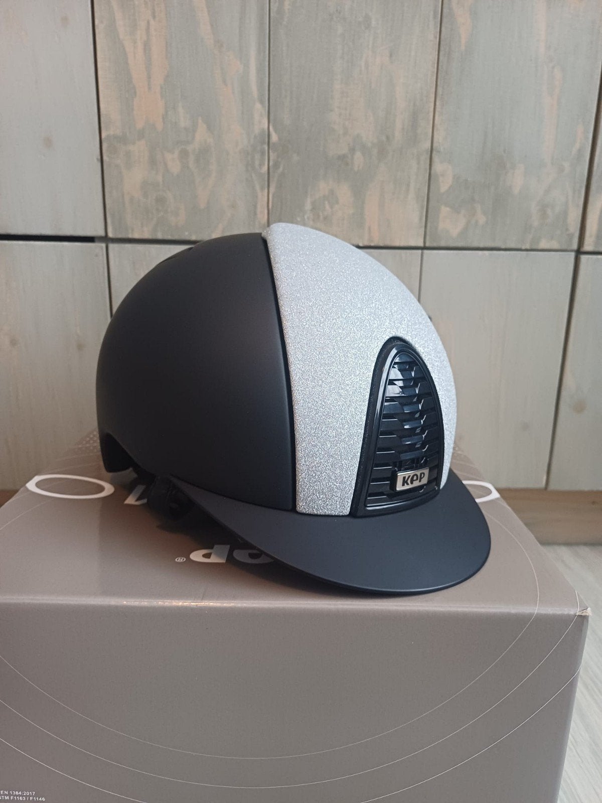 Zgan Kep Italia cromo black/zwart 2.0 Matt M, Dieren en Toebehoren, Ophalen of Verzenden, Zo goed als nieuw, Dressuur