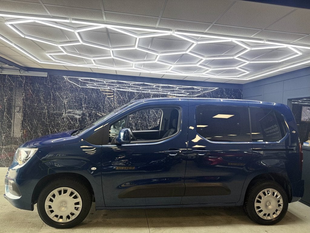 Opel Combo 1.2 Turbo L1H1 Edition (bj 2021), Auto's, Bestelauto's, Voorwielaandrijving, 1199 cc, Blauw, Start-stop-systeem