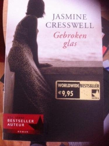 jasmine cresswell-de nalatenschap + gebroken glas, Ophalen of Verzenden, Zo goed als nieuw