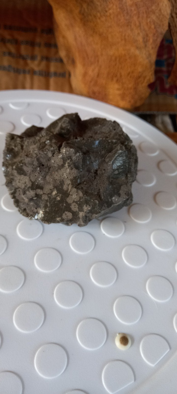 Unieke Vulkanische Steen - Decoratief Mineraal, Ophalen of Verzenden, Mineraal