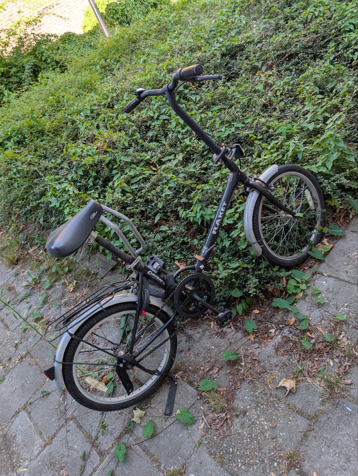 Vouwfiets met handrem, Ophalen, Gebruikt, Totaal opvouwbaar, Velgrem