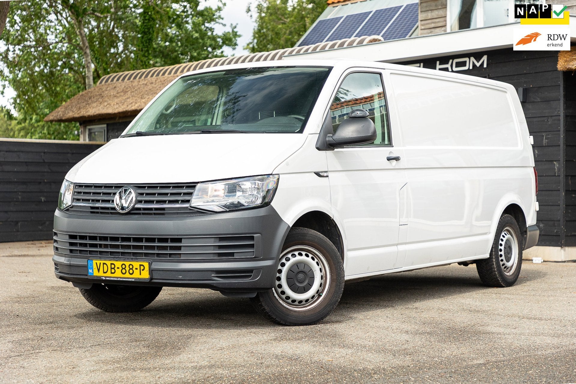 Volkswagen Transporter 2.0 TDI L2H1 Comfortline Volledig ing, Auto's, Voorwielaandrijving, Stof, Gebruikt, Euro 6