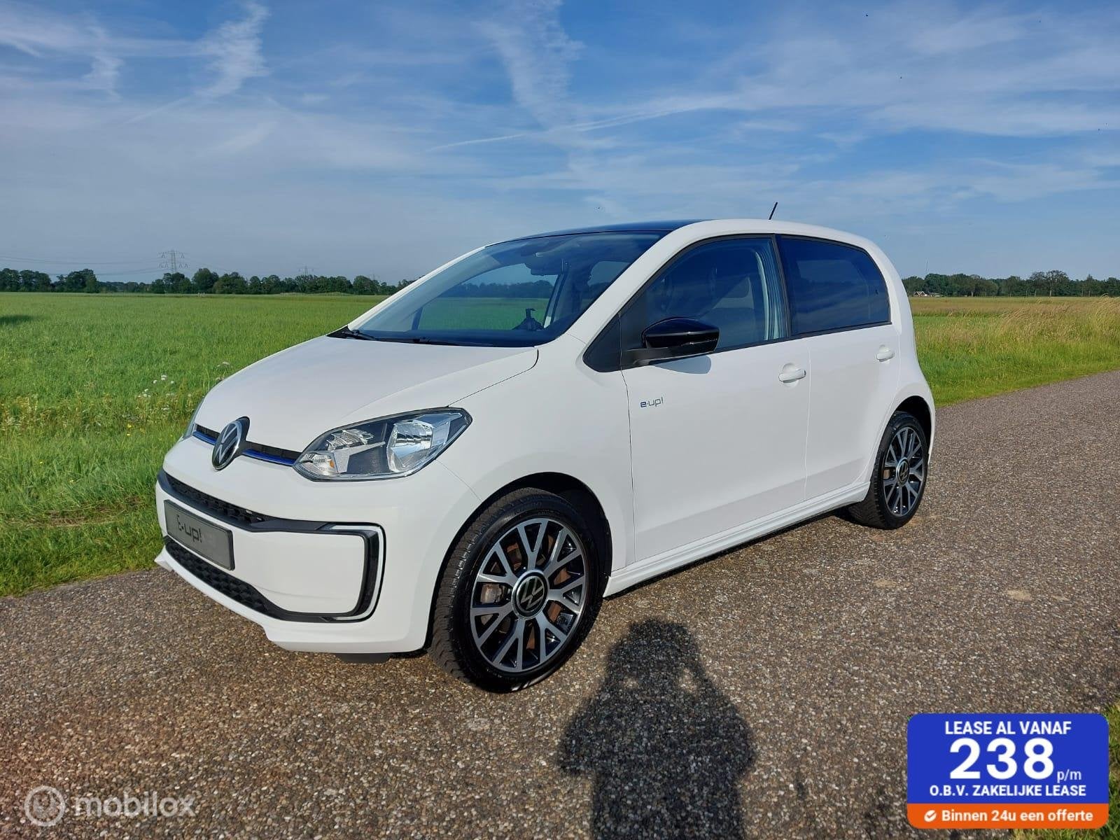 Volkswagen e-Up! Style/ nwst /1e eig / soh 87% /apk 2028, 83 pk, Gebruikt, 260 km, Wit