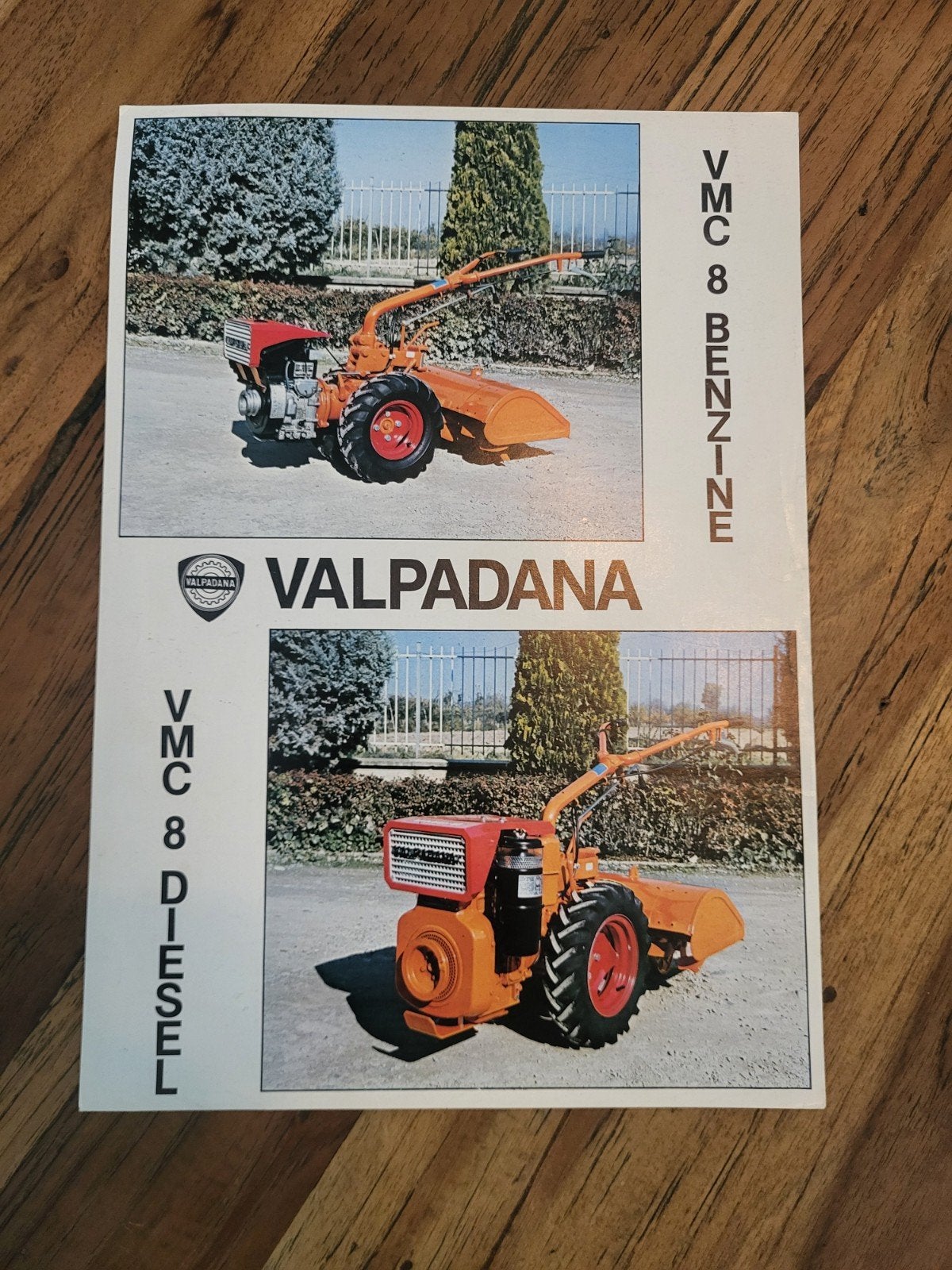 tractor folder Valpadana VMC 8 benzine tuinfrees, Ophalen of Verzenden, Zo goed als nieuw
