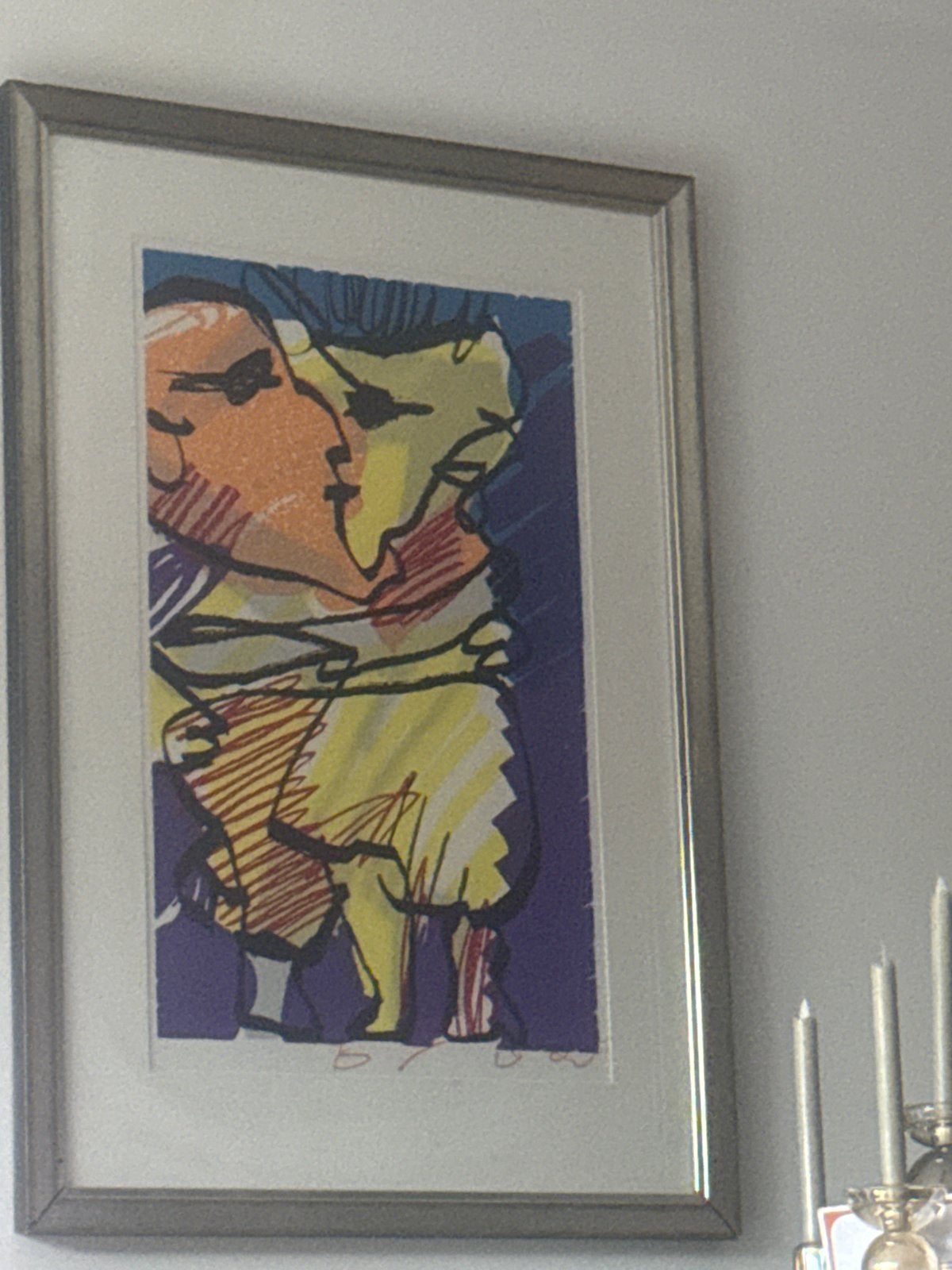 Originele Herman Brood Zeefdruk met echtheidsCertificaat, Met certificaat van echtheid, Ophalen, Portret en Figuren, Zeefdruk
