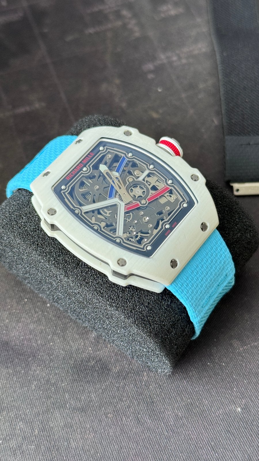 Richard Mille 67-02 Alexis Pinturault Quartz, Sieraden, Tassen en Uiterlijk, Horloges | Heren, Verzenden, Nieuw, Polshorloge, Overige merken