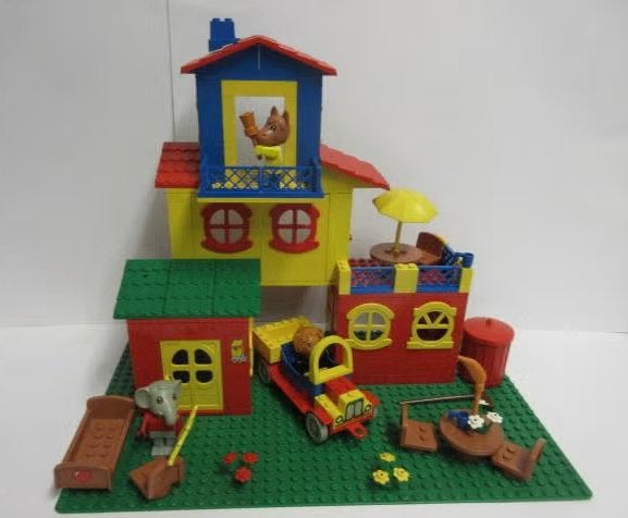 3678 Fabuland, Huize Leeuwenburg, Mayors House., Kinderen en Baby's, Speelgoed | Duplo en Lego, Ophalen of Verzenden, Zo goed als nieuw