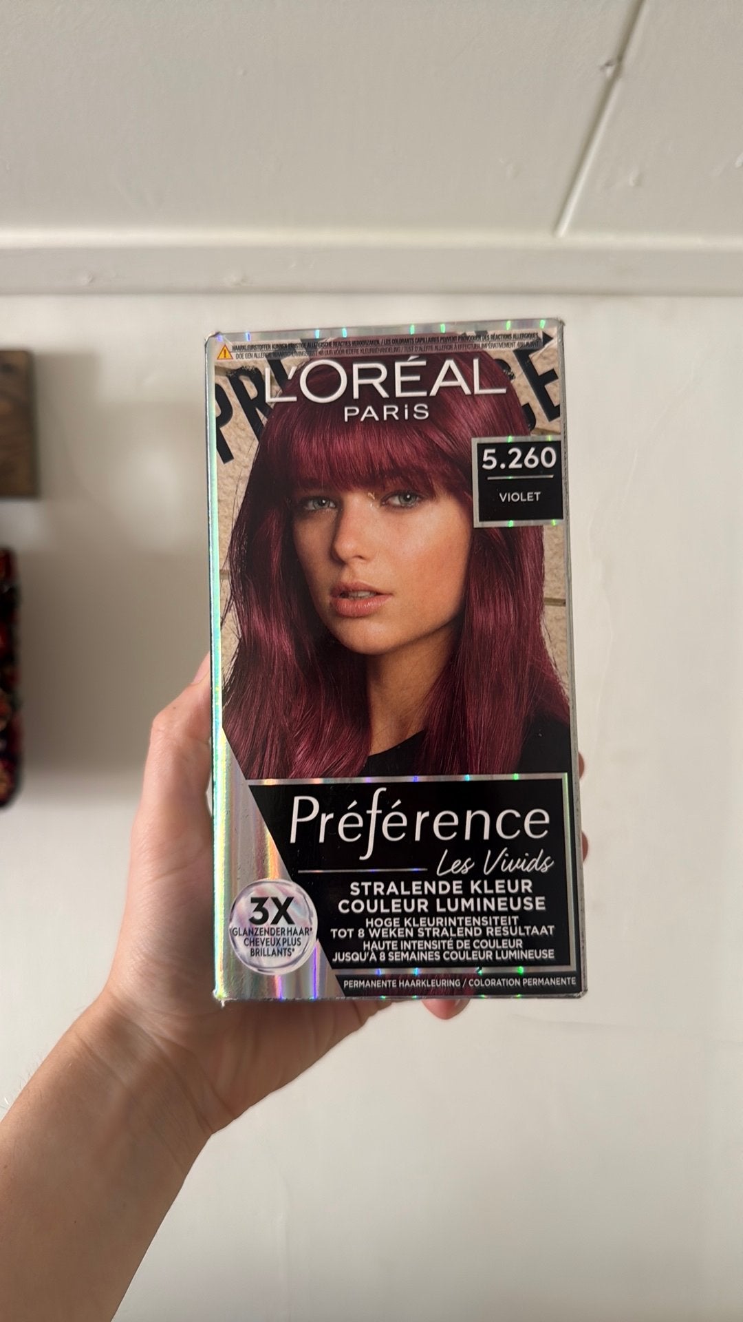 Loreal Paris Violet Hair Dye, Ophalen, Nieuw