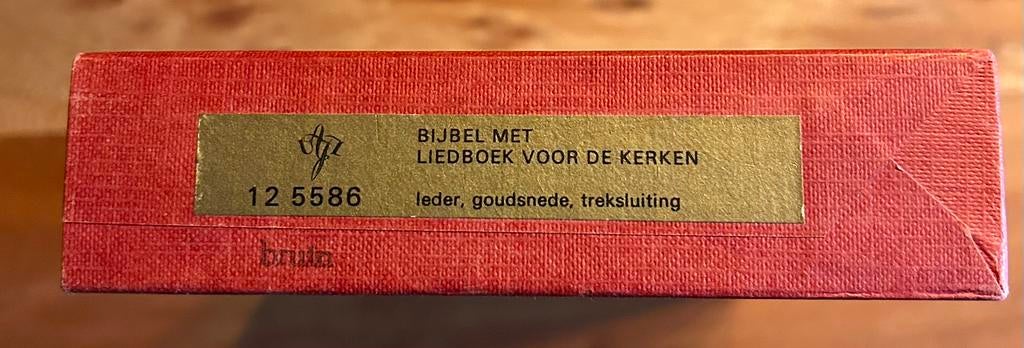 Bijbel met liedboek voor de kerken - Jongbloed - Zetka, Ophalen of Verzenden, Zo goed als nieuw, Jongbloed - Zetka