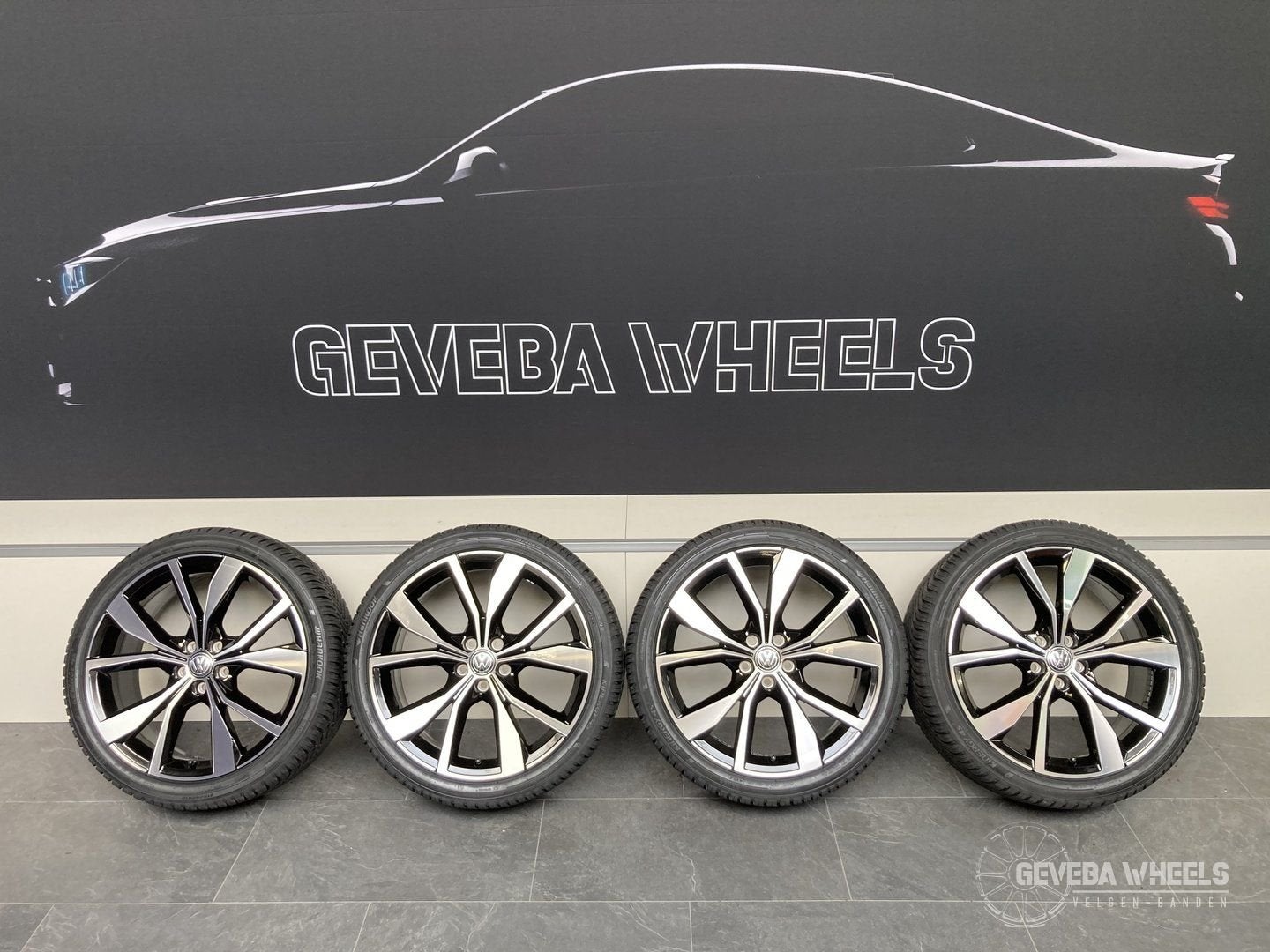 18” originele Volkswagen Polo 2G0 Misano velgen banden 5x100, 18 inch, -, -, Banden en Velgen