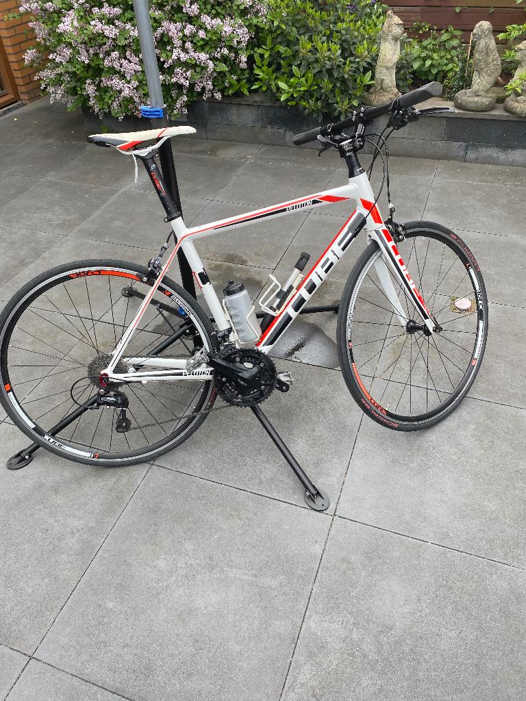 Racefiets te koop, Fietsen en Brommers, Fietsen | Racefietsen, Gebruikt, Aluminium, Meer dan 20 versnellingen, 53 tot 57 cm