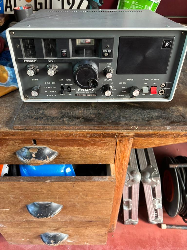 YAESU FRG-7 ONTVANGER, Telecommunicatie, Zenders en Ontvangers, Ophalen of Verzenden, Gebruikt, Ontvanger
