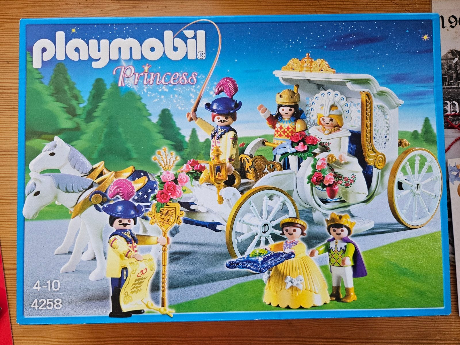 Playmobil Princess Koets 4258 - Nieuw in doos, Kinderen en Baby's, Complete set, Voertuig, Nieuw, Ophalen of Verzenden