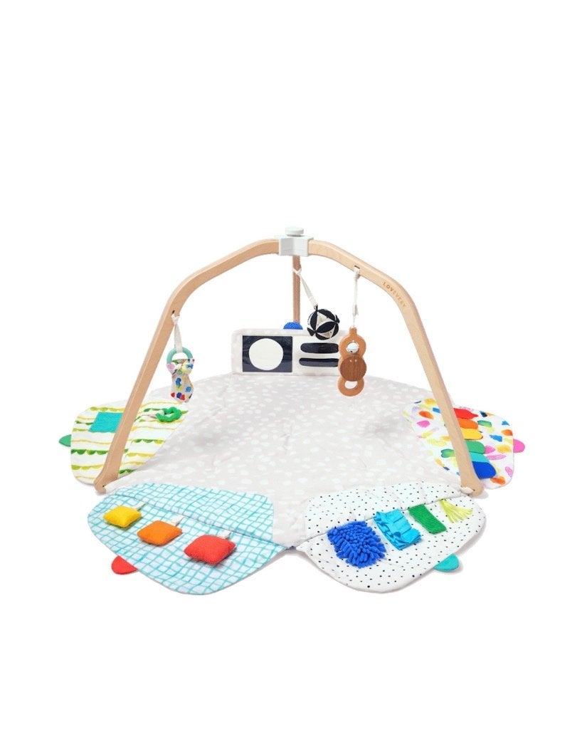 Lovevery Luxe Speelkleed met Babygym, Ophalen, Zo goed als nieuw, Speelkleed