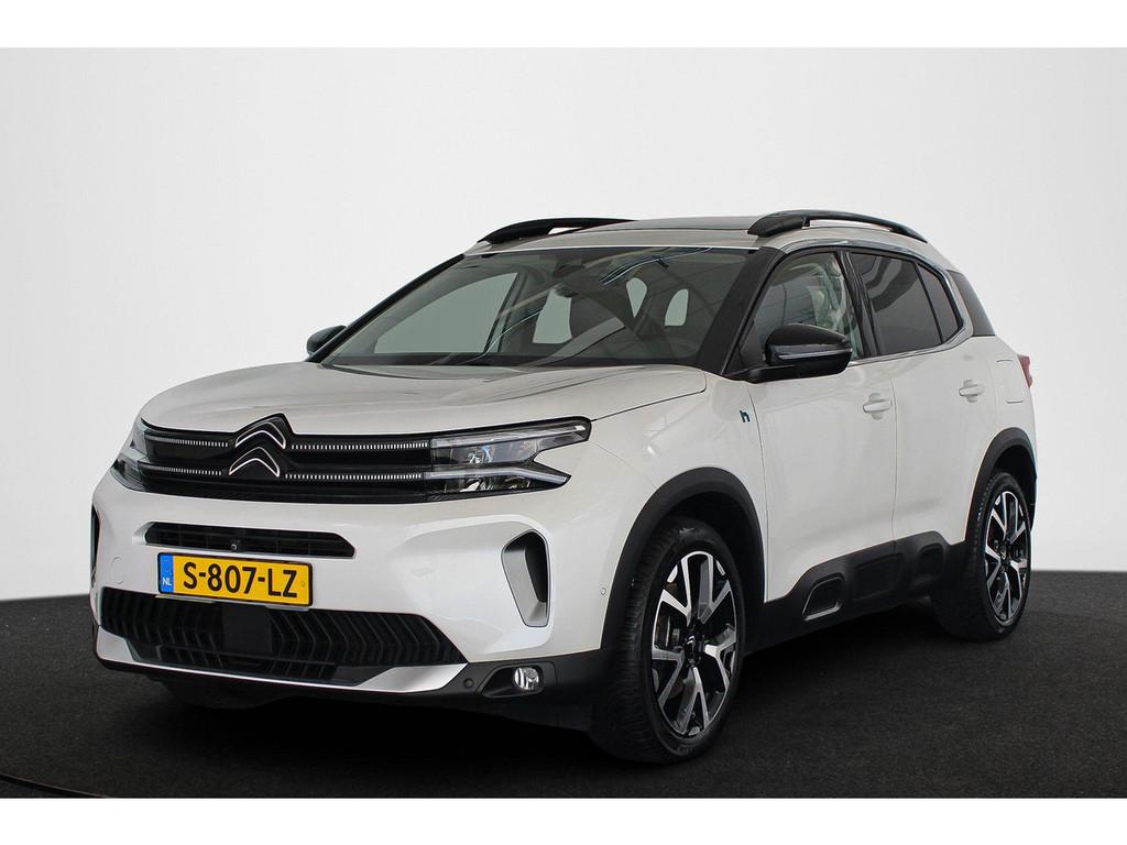 Citroën C5 Aircross 1.6 Plug-in Hybrid 225 Shine Panoramada, Auto's, Citroën, Gebruikt, 4 cilinders, C5 Aircross, Leder