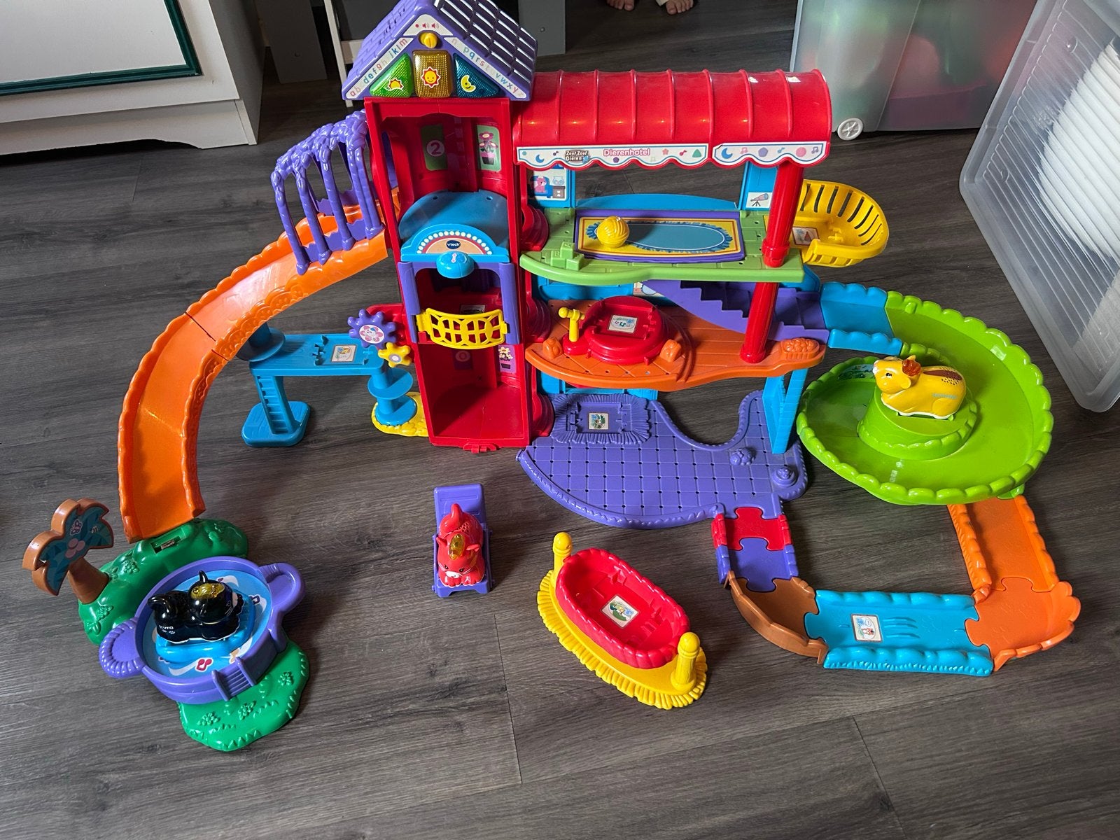 VTech Zoef Zoef Dierenhotel met Geluid, Ophalen, Gebruikt, Overige typen, Met geluid