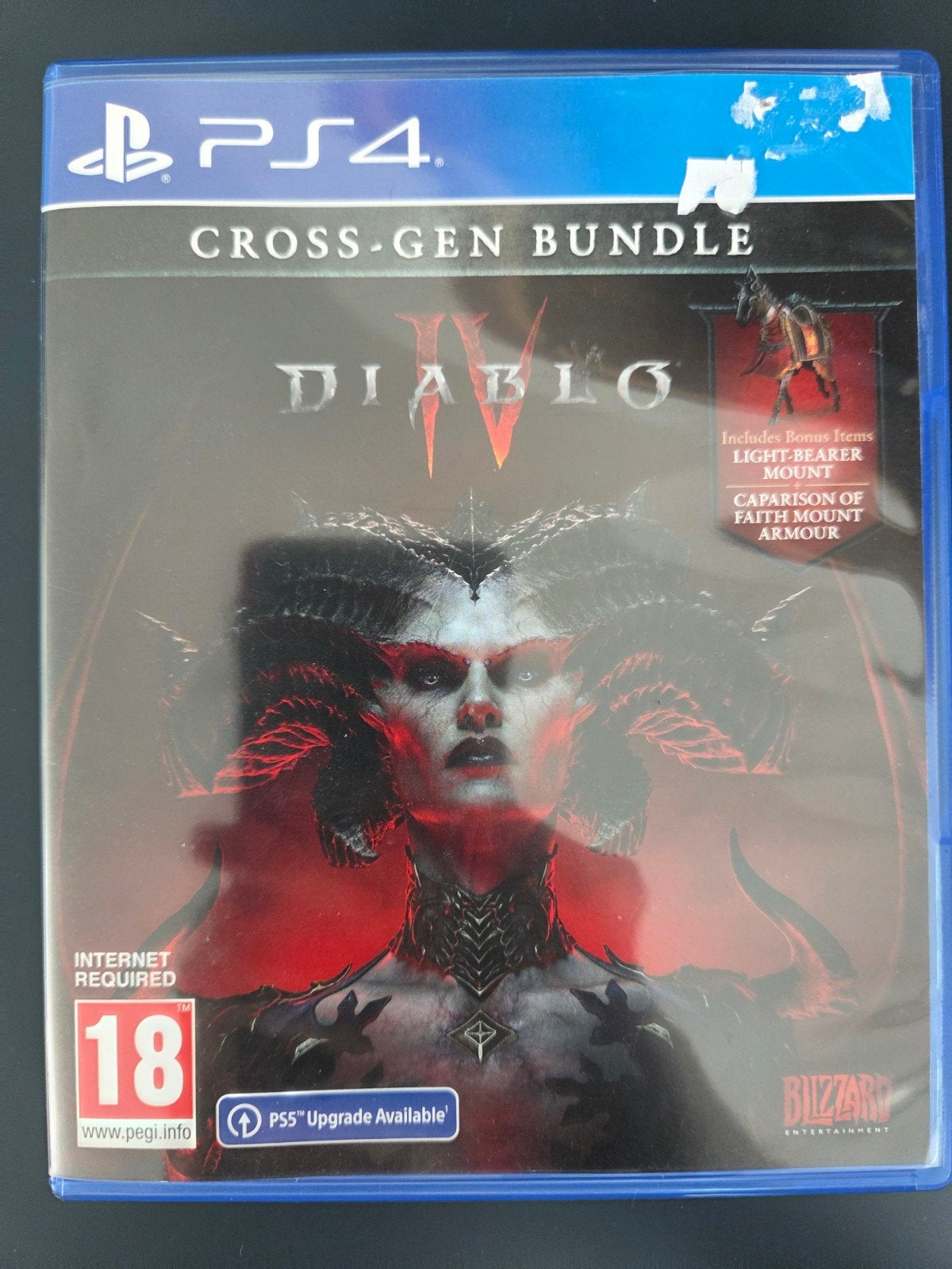Diablo IV (4) PS4 Cross-Gen Bundle, Spelcomputers en Games, Online, Gebruikt, Vanaf 18 jaar, 1 speler