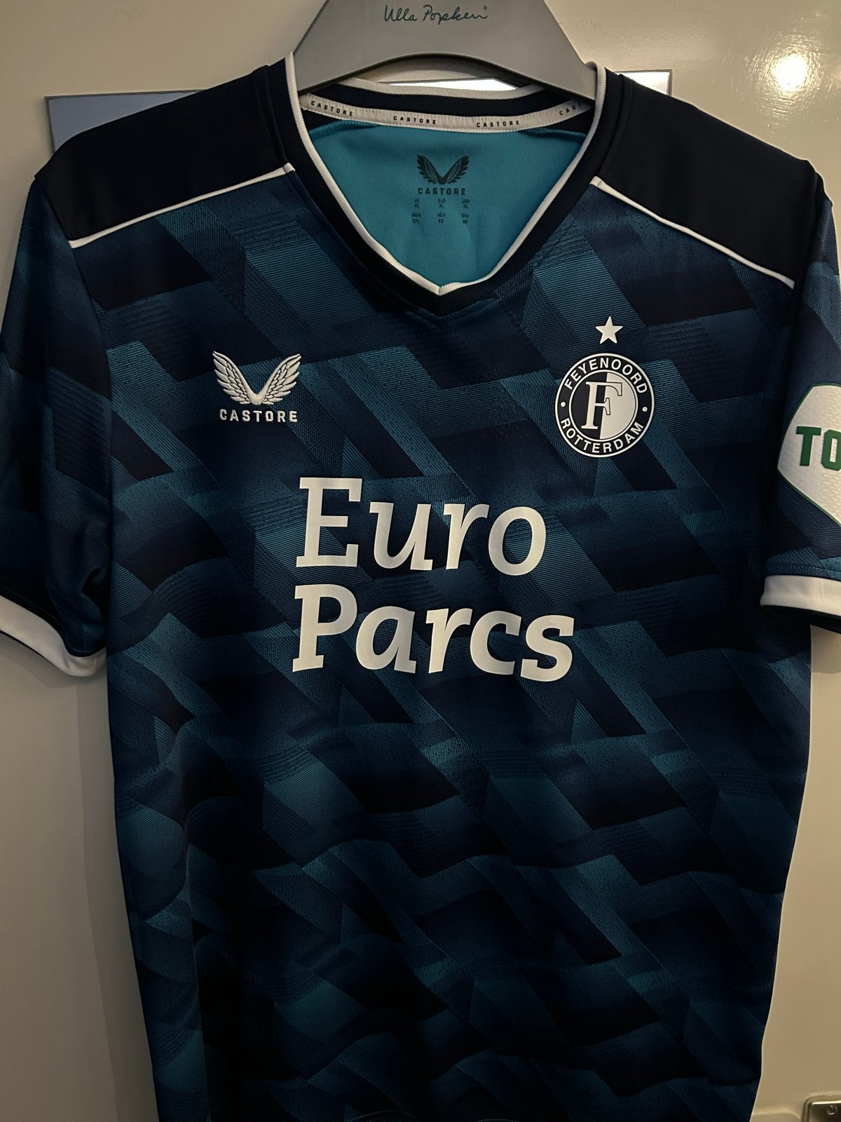 Feyenoord Thuisshirt 2023/2024 Gimenez #29 Maat XL, Maat 56/58 (XL), Zo goed als nieuw, Voetbal, Verzenden