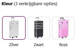 Beautycase visagiekoffer pedicurekoffer GRATIS VERZENDING!, Overige kleuren, Verzenden, Nieuw, Nvt