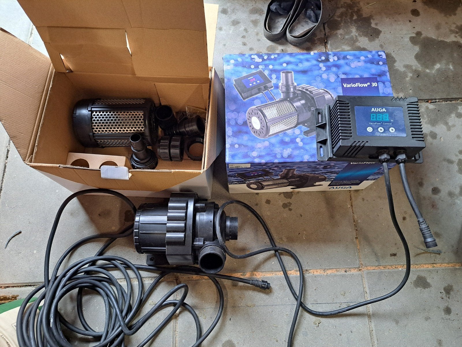 Vijverpomp Auga Varioflow 30 - Zo goed als nieuw, Ophalen of Verzenden