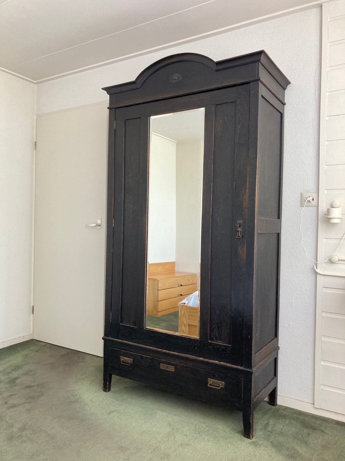 Meidenkast, Ophalen, Een kast met de stijl uit vroeger tijden, Gebruikt, 200 cm of meer