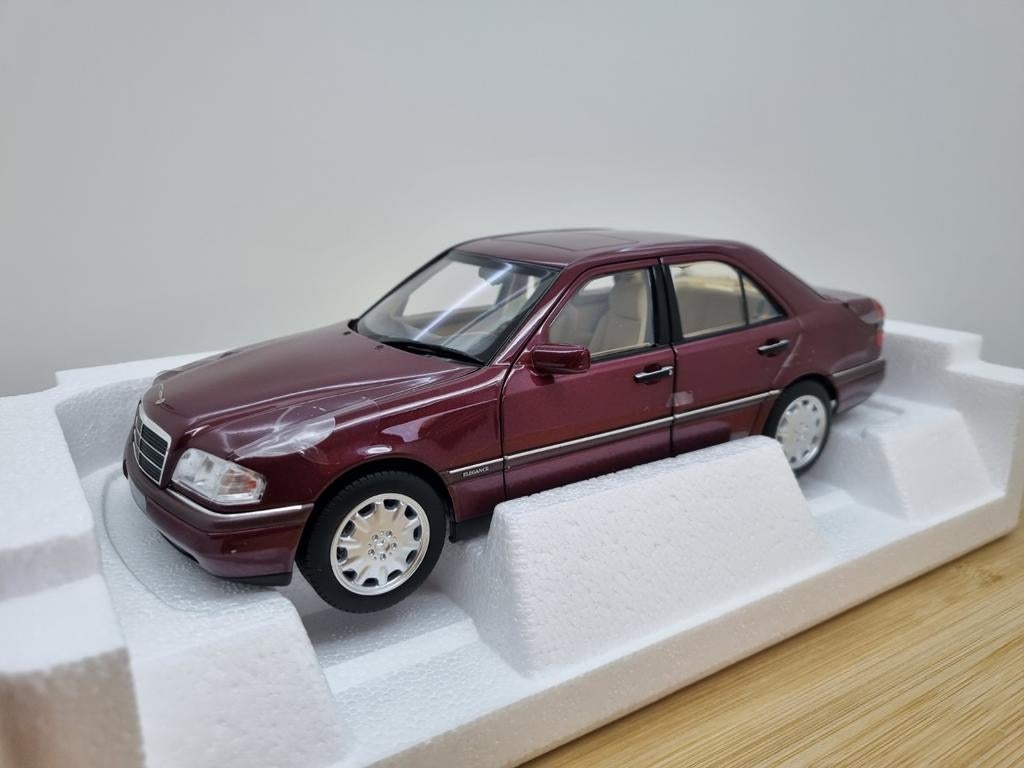 Norev Mercedes C-Klasse W202 Almandine Red Limited Edition, Auto, W2, Nieuw, Norev