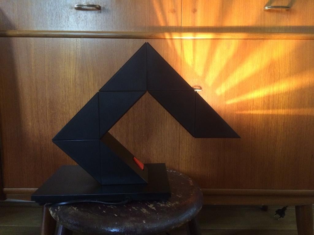 ZigZag tafellamp bureaulamp, Ophalen of Verzenden, Zo goed als nieuw, Minder dan 50 cm